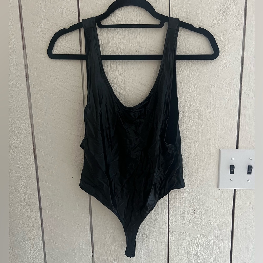 Honey Punch Leather Bodysuit
